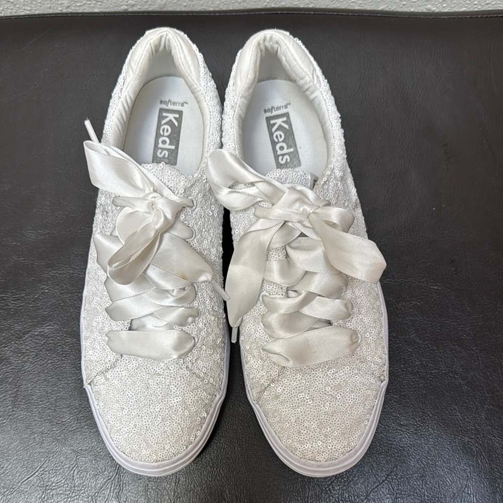 Keds White Sneakers Low-Top Comfort